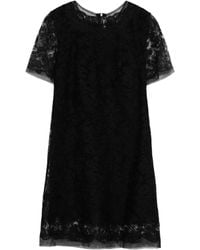 Ermanno Scervino - Lace Short-Sleeve Dress - Lyst
