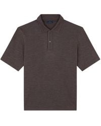 Paul & Shark - Fine-Knit Polo Shirt - Lyst