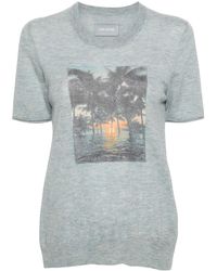 Zadig & Voltaire - Ida Cashmere T-shirt - Lyst