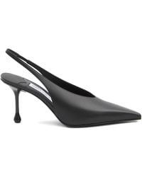 Jimmy Choo - 80Mm Isa Pointed-Toe Slingback Pumps - Lyst