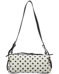 MSGM - Polka-Dot Striped Shoulder Bag - Lyst