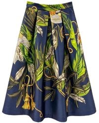 Lunatica Milano - Rok Met Bladerprint - Lyst