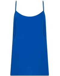 Alberta Ferretti - Sleeveless Spaghetti-Strap Top - Lyst
