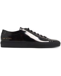 Common Projects - Achilles Patent-leather Sneakers - Lyst