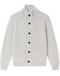 Grayed - High Neck Button Cardigan - Lyst