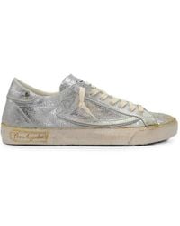HTC - Vipers Distressed-Finish Low-Top Sneakers - Lyst
