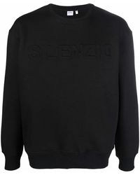Aspesi - Logo-Print Crew Neck Sweatshirt - Lyst