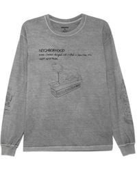 Neighborhood - Graphic-Print Long-Sleeve T-Shirt - Lyst