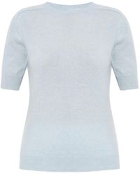 Lisa Yang - The Kenza Short-Sleeve Cashmere Top - Lyst