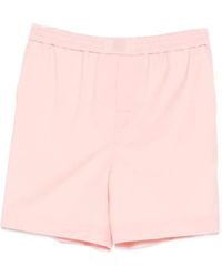 Loewe - Wool Shorts - Lyst