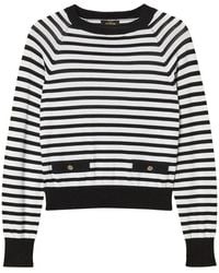 Twinset - Pull Rayé À Col Rond - Lyst