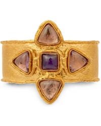 Sylvia Toledano - Sultan Amethyst Cuff Bracelet - Lyst