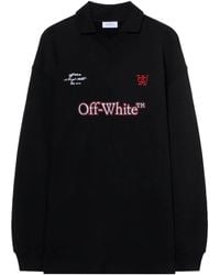 Off-White c/o Virgil Abloh - Vestido corto con cuello de polo - Lyst