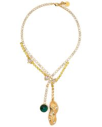 Marni - Double-pendant Necklace - Lyst