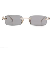 Gucci - Rectangle-Frame Sunglasses - Lyst