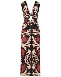 Johanna Ortiz - Horizonte Mistico Midi Dress - Lyst