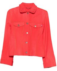 Ermanno Scervino - Pointelle-Collar Jacket - Lyst