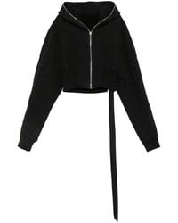 Rick Owens - Chaqueta Corta Con Capucha - Lyst
