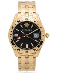 Versace - Greca Time Gmt 41Mm - Lyst
