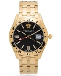 Versace - Greca Time Gmt 41Mm - Lyst