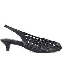 Ash - Enji Cage-Construction Slingback Pumps - Lyst
