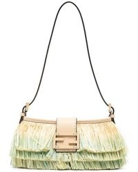 Fendi - Baguette Fringed Shoulder Bag - Lyst