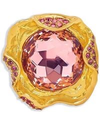 Oscar de la Renta - Crystal Nest Ring - Lyst