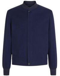 ZEGNA - Oasi カシミア ボンバージャケット - Lyst