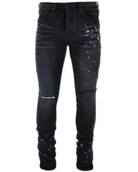 Purple Brand - P001 Paint-Splatter Distressed Jeans - Lyst
