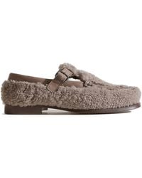 Hereu - Alber Shearling Loafers - Lyst