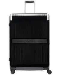 Lancel - Grote Empreinte Geribbelde Koffer Met Logo-Plakkaat - Lyst
