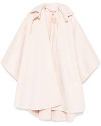 Ermanno Scervino - Cappotto Con Cappuccio - Lyst