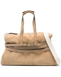 Moschino - Reisetasche Aus Wildleder - Lyst
