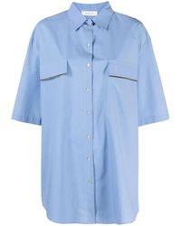 Fabiana Filippi - Blouse Met Klepzak - Lyst