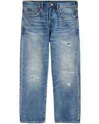 Polo Ralph Lauren - Gerade Jeans im Distressed-Look - Lyst