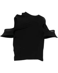 Junya Watanabe - Cut-Out Asymmetric Top - Lyst