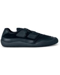 Prada - Baskets Speedrock En Cuir Verni Et Mesh - Lyst