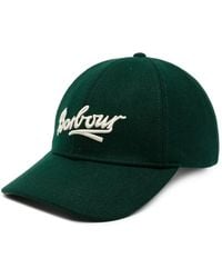 Barbour - Bowery Logo-Embroidered Baseball Cap - Lyst