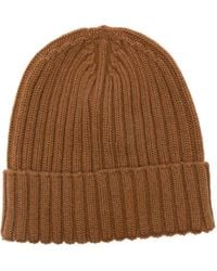 Dell'Oglio - Gerippte Beanie - Lyst