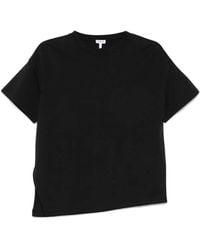 Loewe - Cotton Assymetric T-Shirt - Lyst