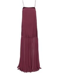 Anine Bing - Clementine Pleated-Skirt Maxi Dress - Lyst