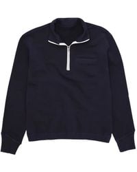 Fortela - Sweat Princeton À Col Zippé - Lyst