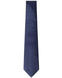 Hackett - Two-Tone Dot Silk Tie - Lyst