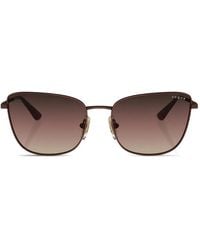 Vogue Eyewear - Zonnebril Met Vierkant Cat-Eye Montuur - Lyst