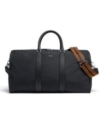 ZEGNA - レザートリム ボストンバッグ - Lyst