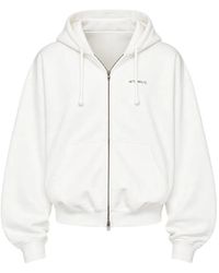 Vetements - Hoodie Zippé À Logo Brodé - Lyst