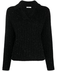 Peserico - Cable-knit Virgin Wool-blend Jumper - Lyst