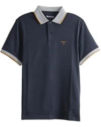 Barbour - Logo-Embroidered Polo Shirt - Lyst