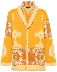Alanui - Embroidered Cashmere Cardigan - Lyst
