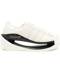 Y-3 - Gendo Superstar Leather Sneakers - Lyst